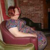 Shirley in chair